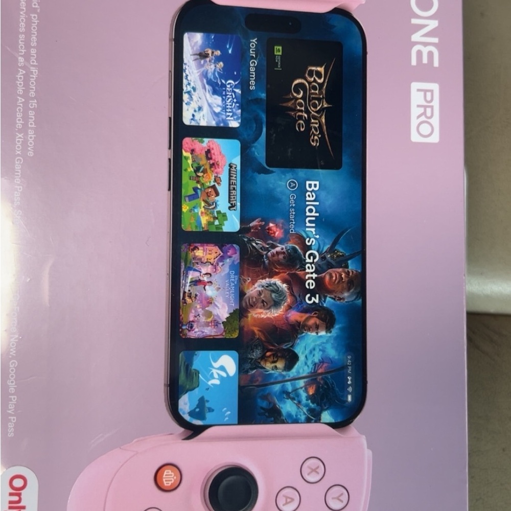 Pink Gaming Console